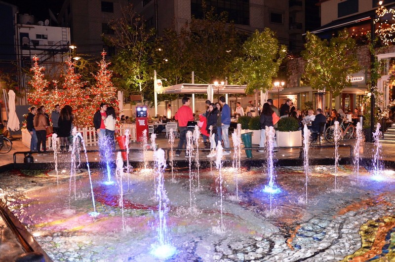 Christmas Decorations at The Village Dbayeh